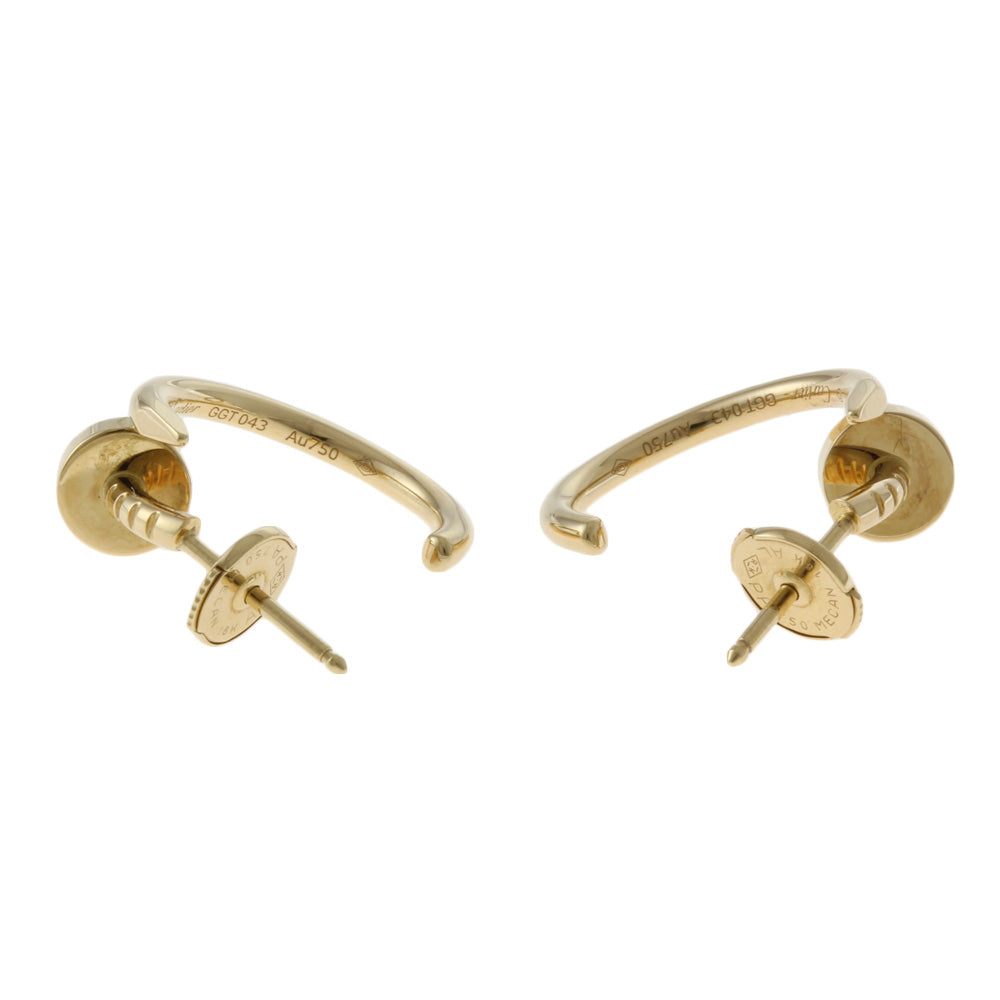 カルティエ CARTIER ジュストアンクル ピアス 18金 K18イエロー