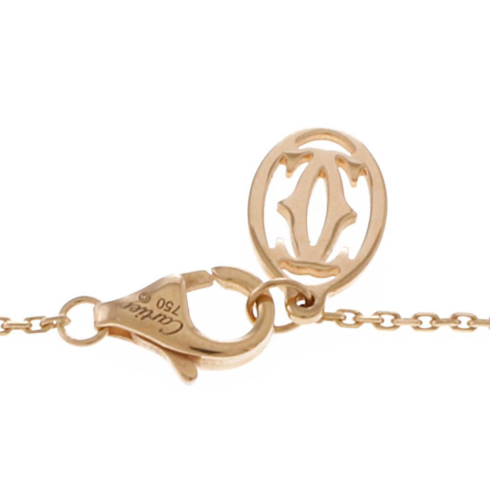 カルティエ CARTIER Cドゥ ダイヤモンド ネックレス 18金 K18ピンク