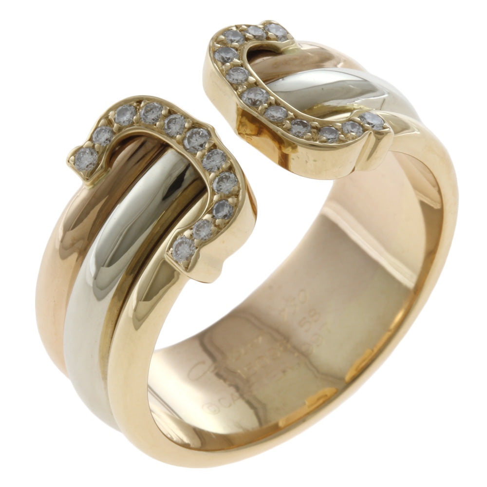 カルティエ CARTIER 2C #58 リング・指輪 19.5号 18金 K18イエロー