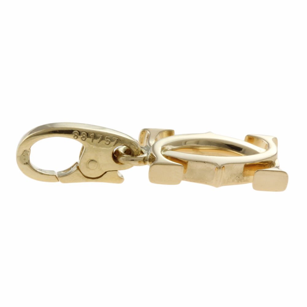カルティエ CARTIER 2C ペンダントトップ 18金 K18イエローゴールド
