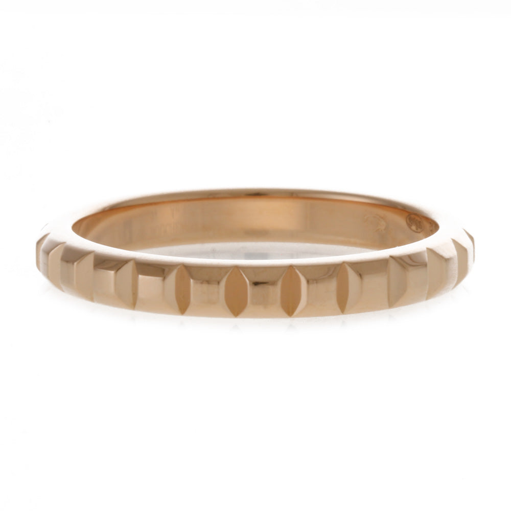 土日限定価格 ブシュロン 52 クルドパリ K18 ゴールド リング 12号 Boucheron ブシュロン キャトル クル ド パリ リング 指輪 11号