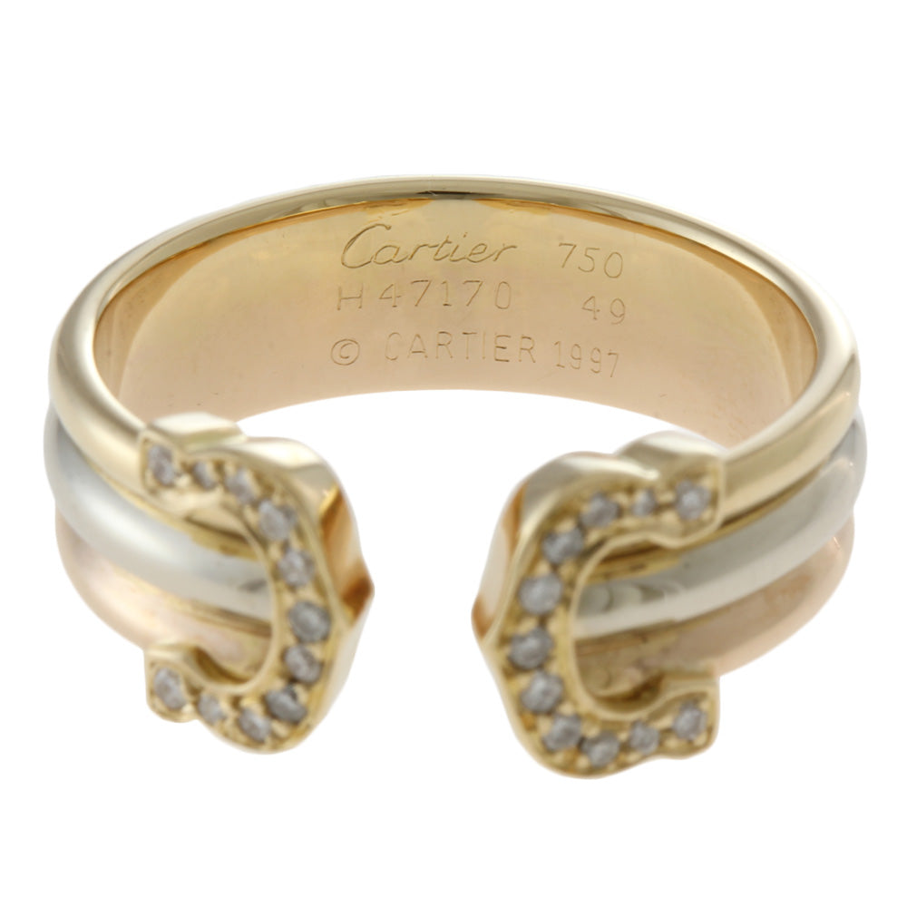 カルティエ CARTIER 2C ＃49 リング・指輪 10.5号 18金 K18イエロー
