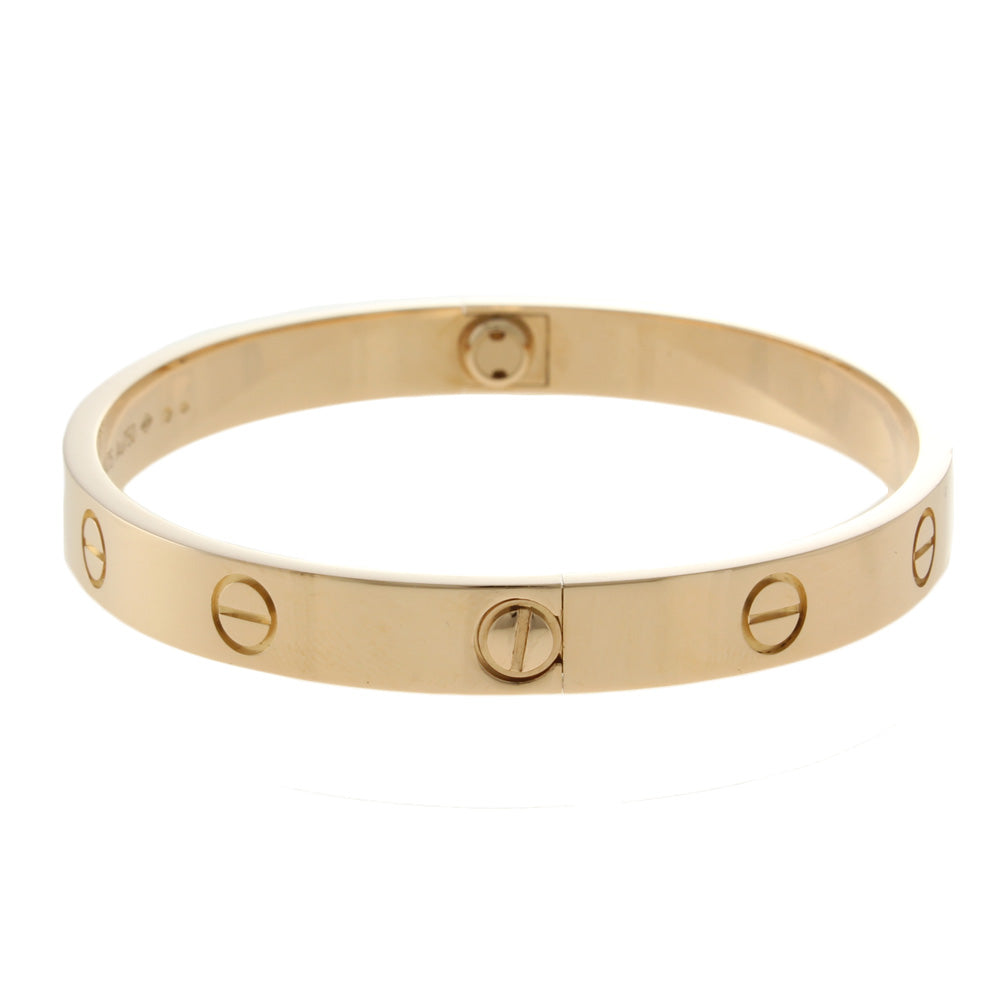 カルティエ CARTIER ラブブレス ＃17 ドライバー付き バングル 18金