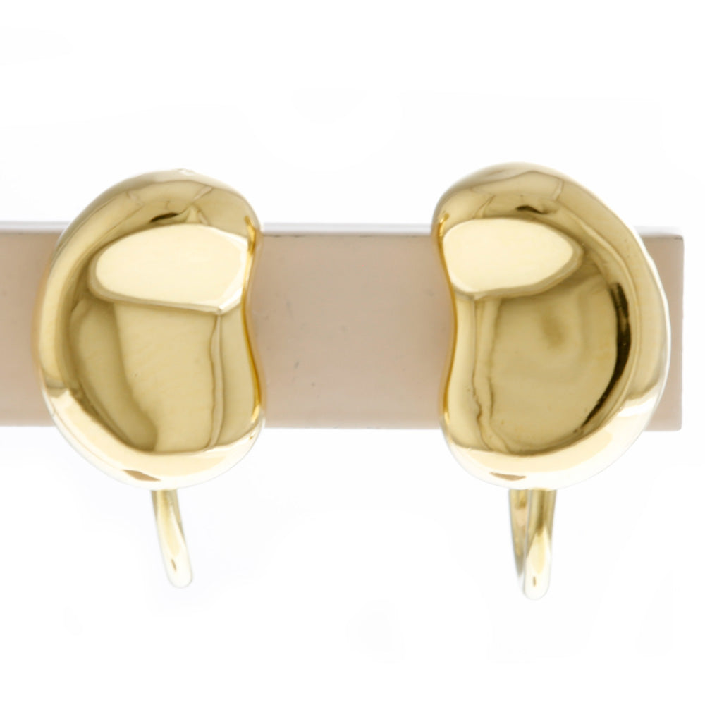 ティファニー TIFFANY&Co. ビーン イヤリング 18金 K18イエロー