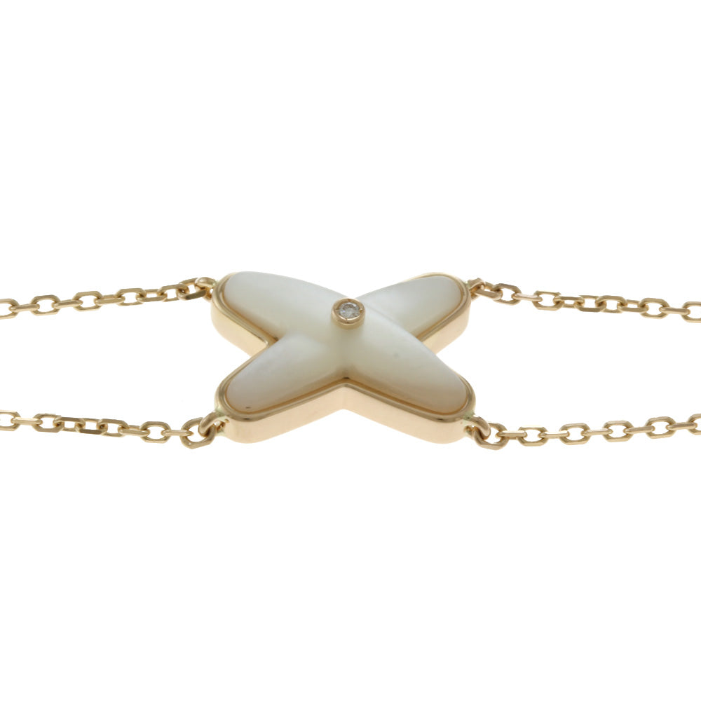 美品 ショーメ CHAUMET リアンブレスレット K18YG 約35.2g