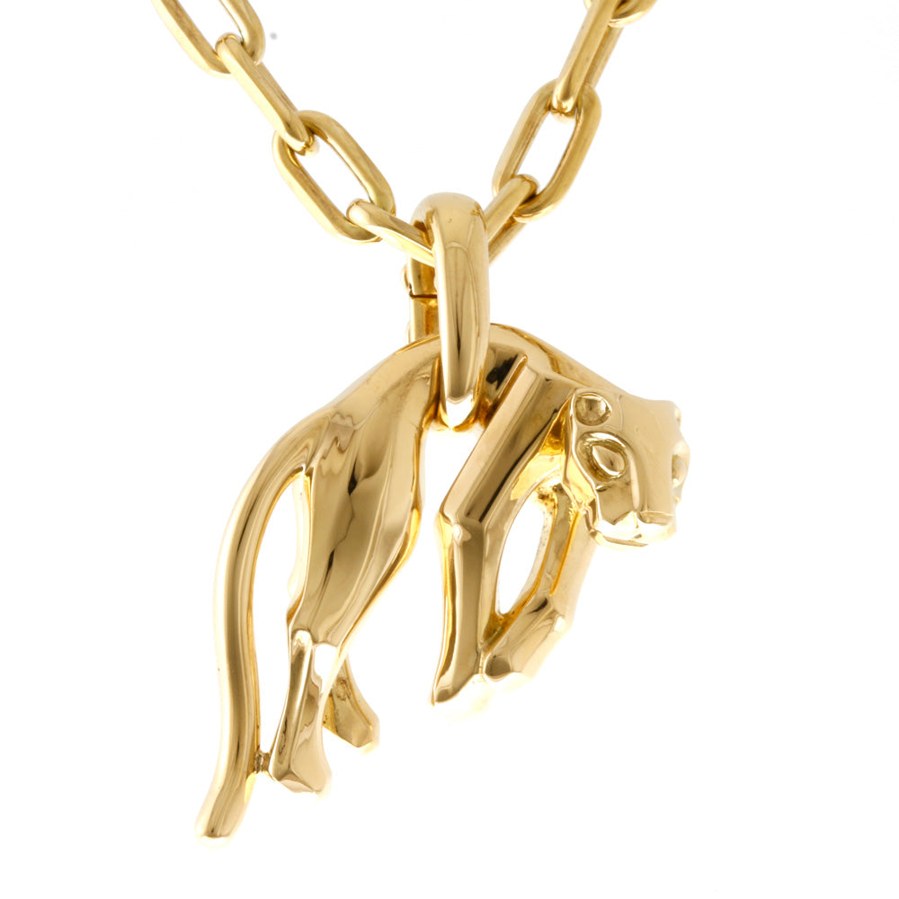 カルティエ CARTIER パンテール ネックレス 18金 K18イエローゴールド