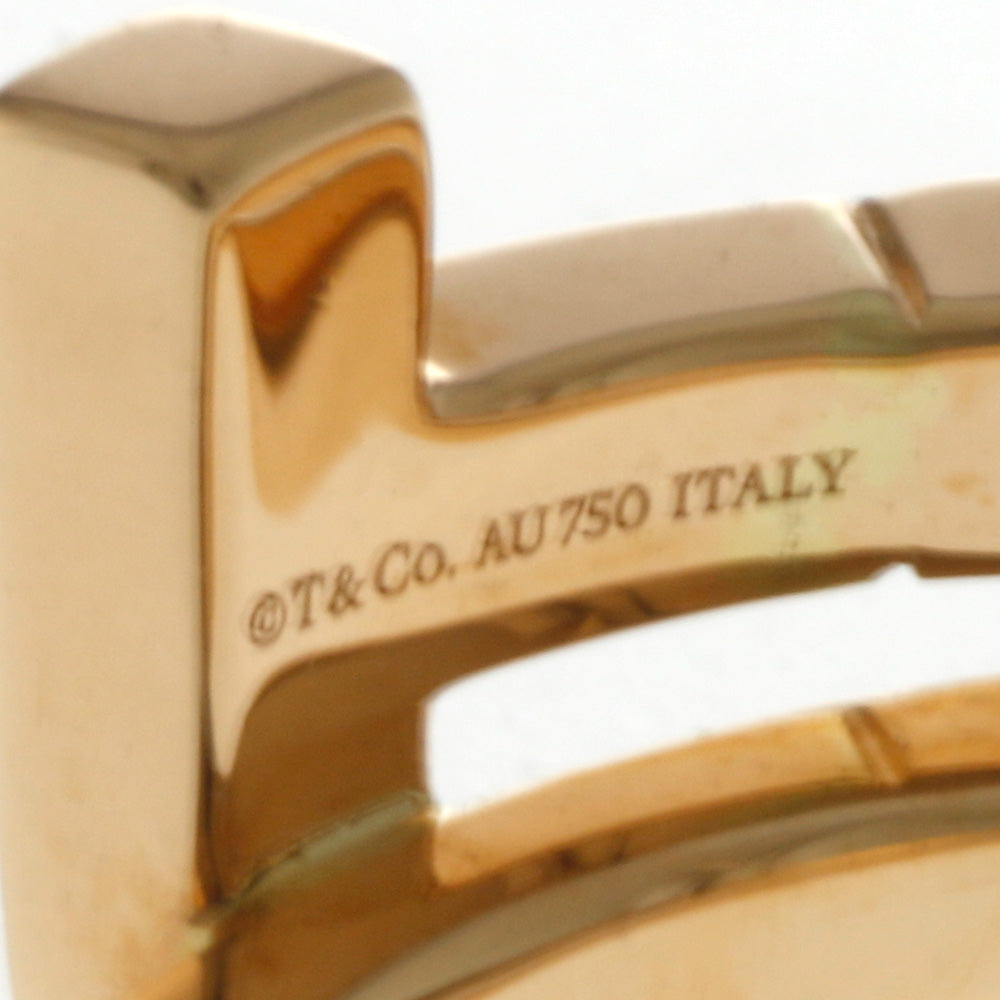 18金 k18 tiffany ダイヤモンド リング 7.5号【TIFFANY&Co./ティファニー】 ドッツバンド ダイヤモンド