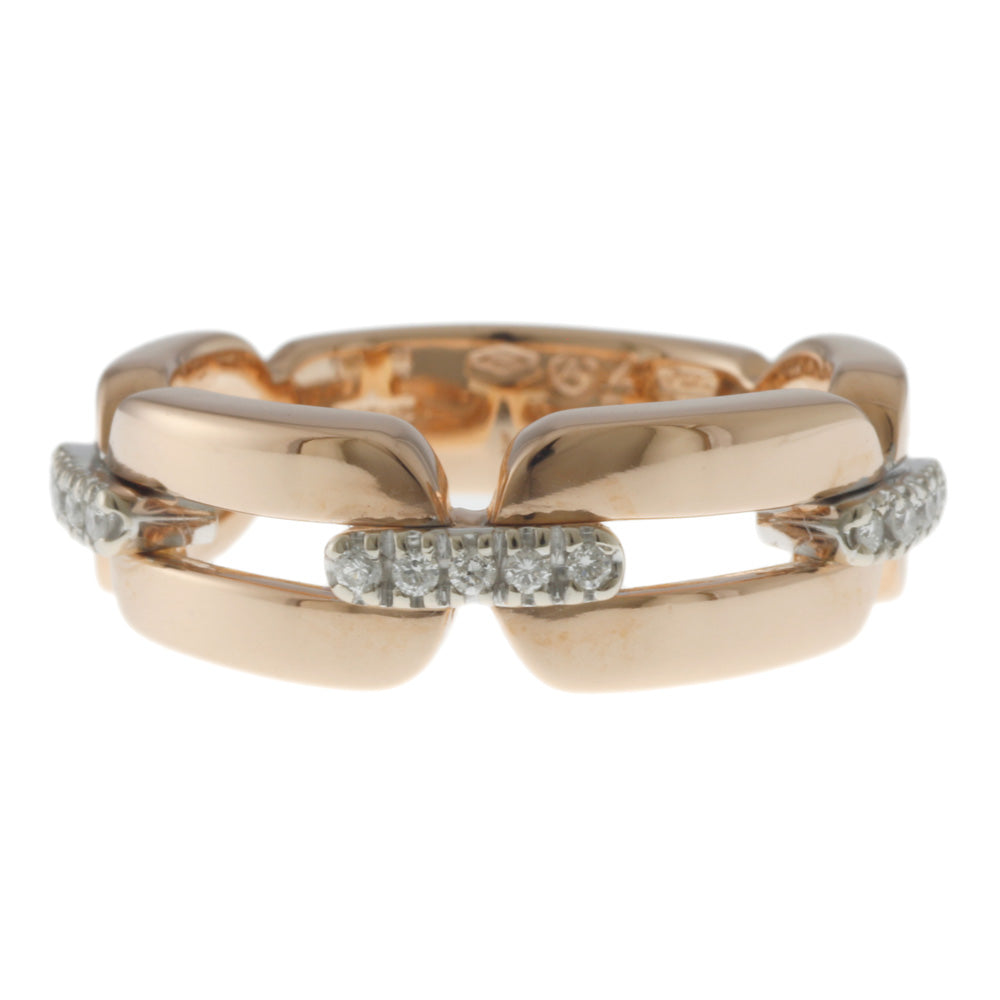 ダミアーニ インスィエメ ダイヤモンド リング 指輪 11号 18金 K18