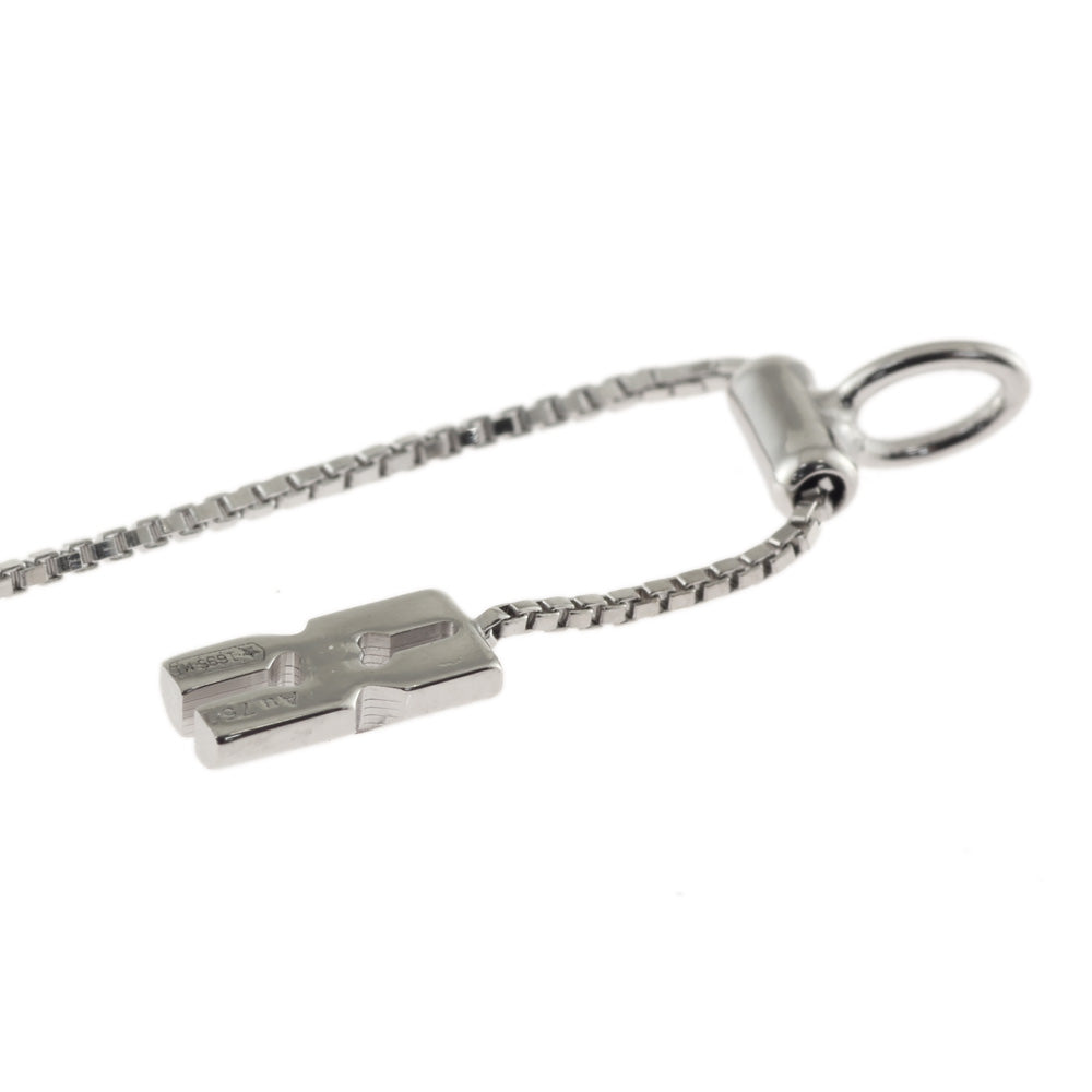 グッチ インフィニティ ネックレス 18金 K18ホワイトゴールド