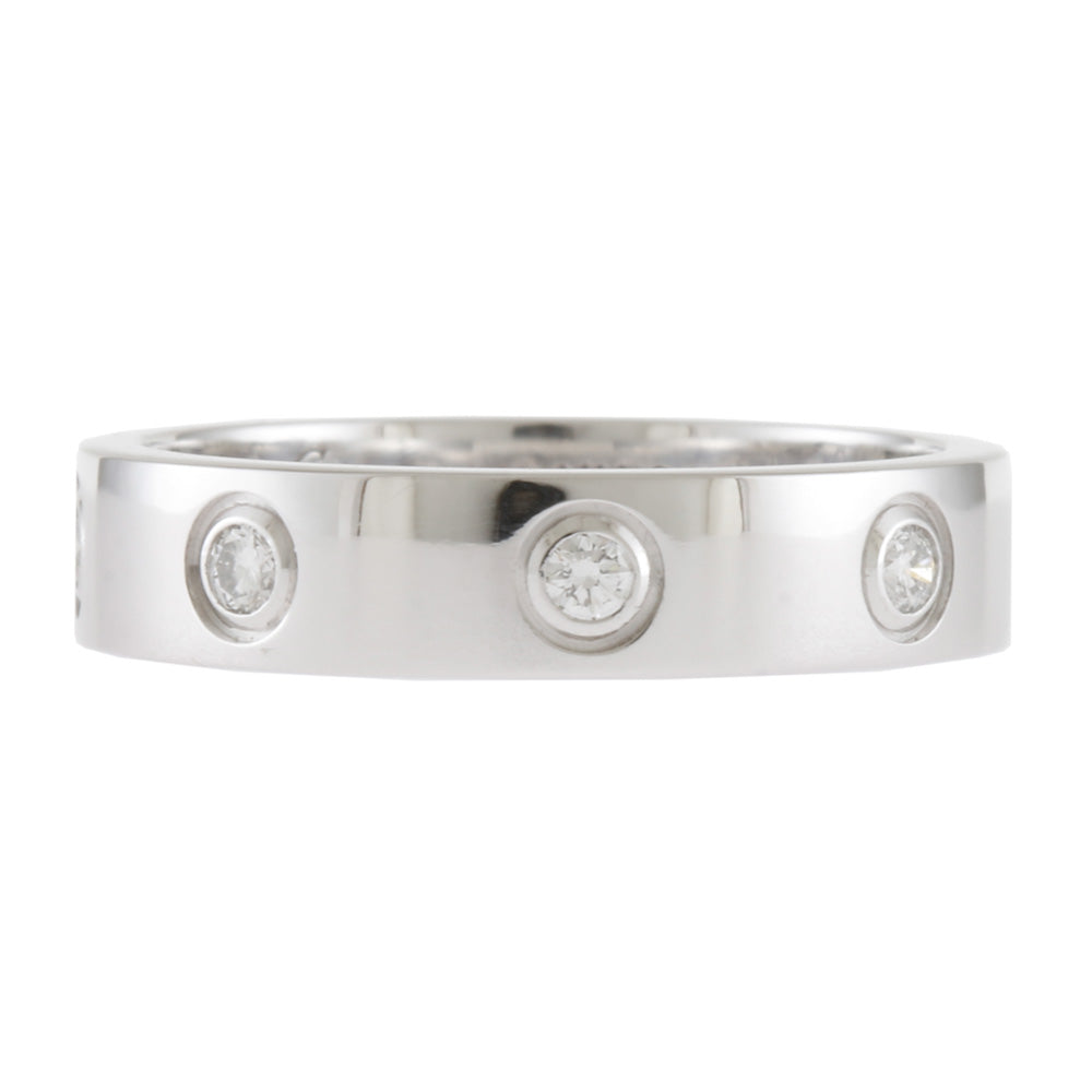 カルティエ ミニラブ ホワイトゴールド ダイヤ