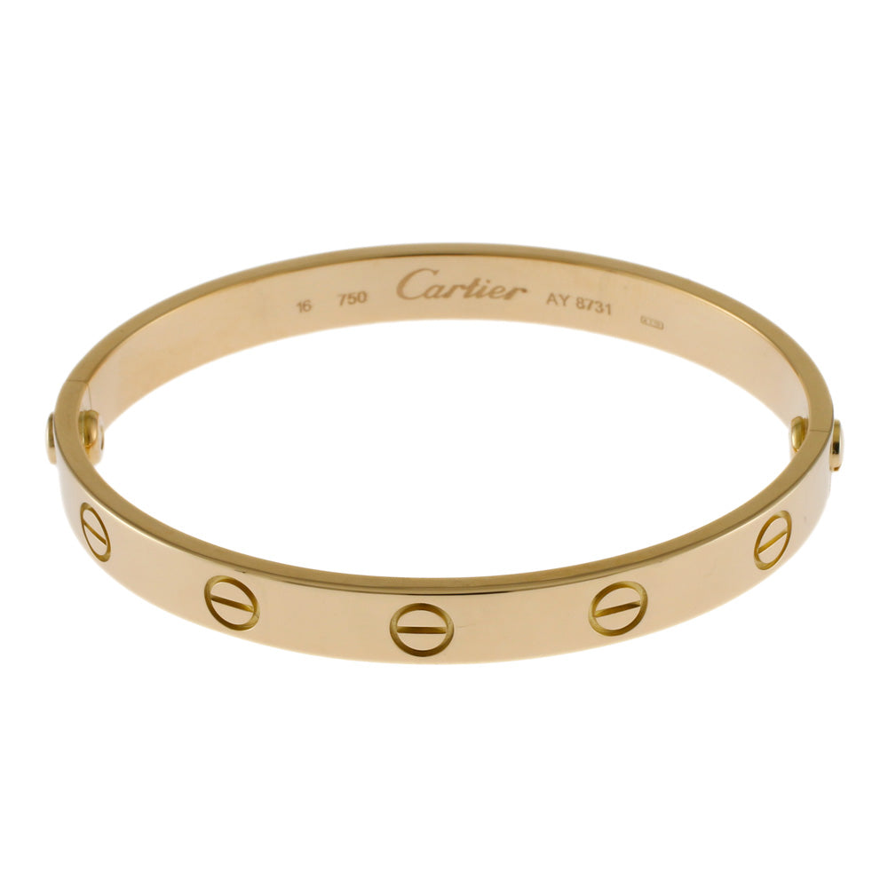 カルティエ バングル CARTIER カルティエ ラブブレス ドライバー付き バングル 18金