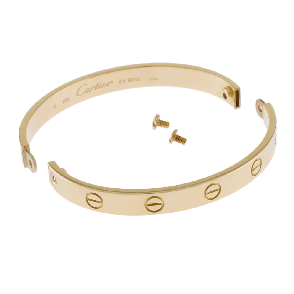 カルティエ バングル Cartier カルティエ ラブブレス ダイヤモンド ドライバー付き