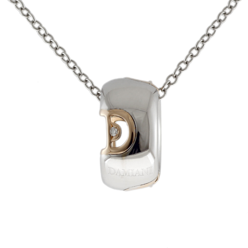 Damiani ダミアーニ Dアイコン 2カラー ダイヤモンド ネックレス 18金