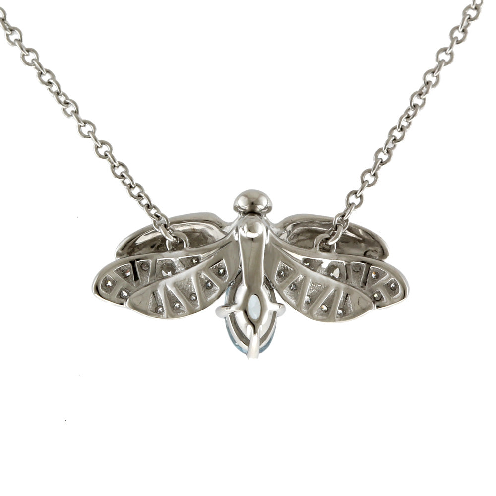 TIFFANY&Co. ティファニー ペーパーフラワー ファイヤーフライ ブルー