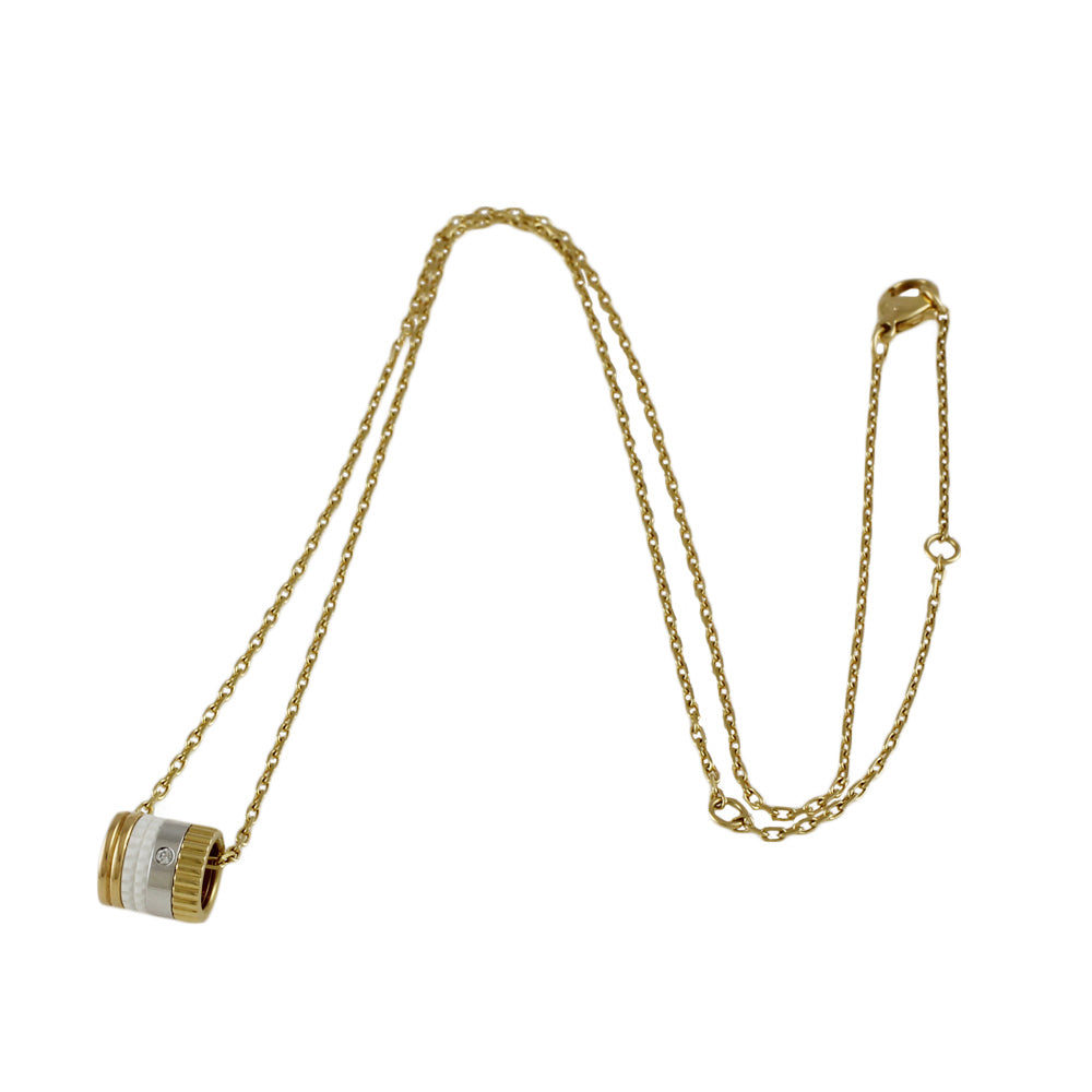 Boucheron ブシュロン キャトル ネックレス 18金 K18イエローゴールド