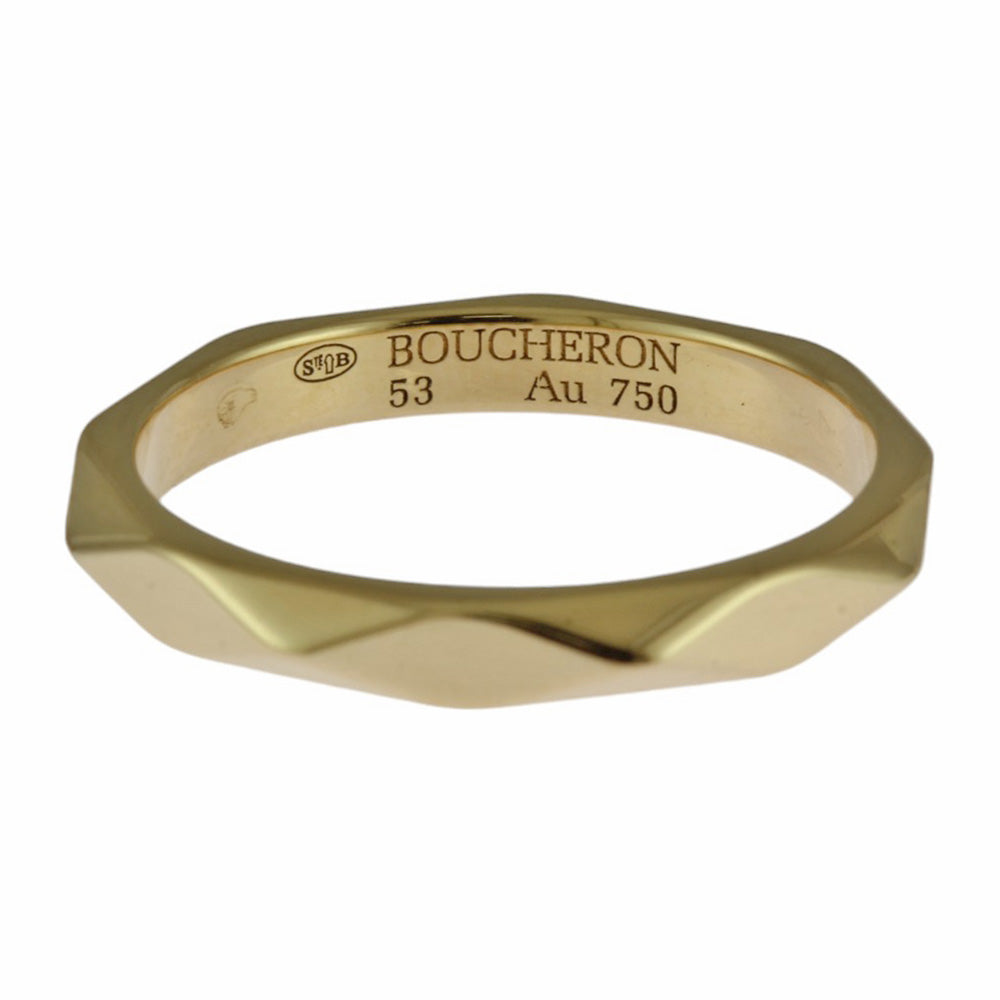 Boucheron ブシュロン ファセット リング 指輪 12.5号 18金 K18イエローゴールド ユニセックス 中古 – 【公式】リサイクルキング  オンラインショップ