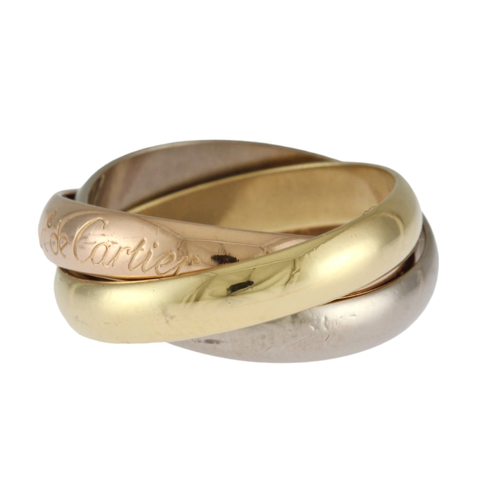 ミ*ー様 cartier カルティエ レディース トリニティリング 楽天市場】カルティエ トリニティ リング 指輪 K18 19号 Cartier