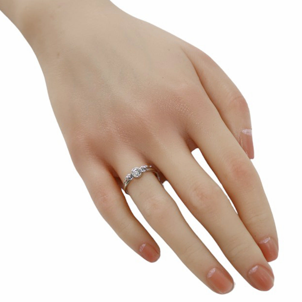 TIFFANY&Co. ティファニー スワン リング 指輪 9号 Pt950