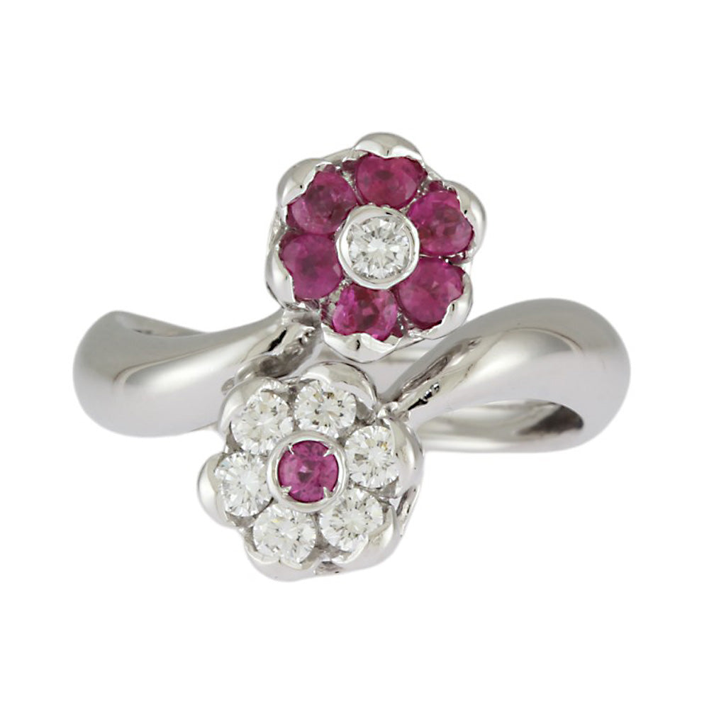 ポンテヴェキオ18KWG ダイヤモンドリング 0.53ct11号 K18WGダイヤモンドリング | ポンテヴェキオ公式オンライン