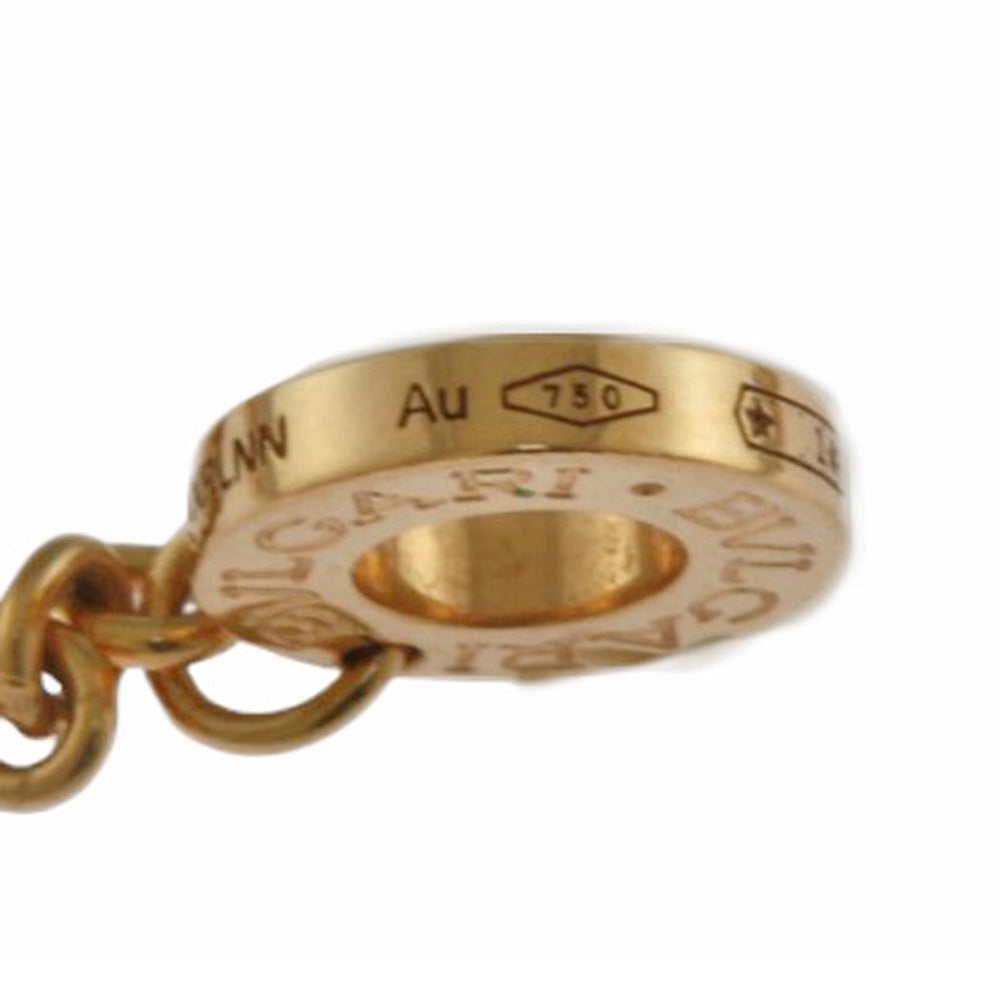 BVLGARI Bulgari Bulgari Necklace 18K K18 Pink Gold Onyx