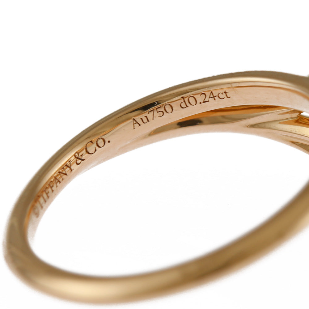 TIFFANY&Co. Tiffany Victoria Vine Ring, size 8, 18K, K18 pink