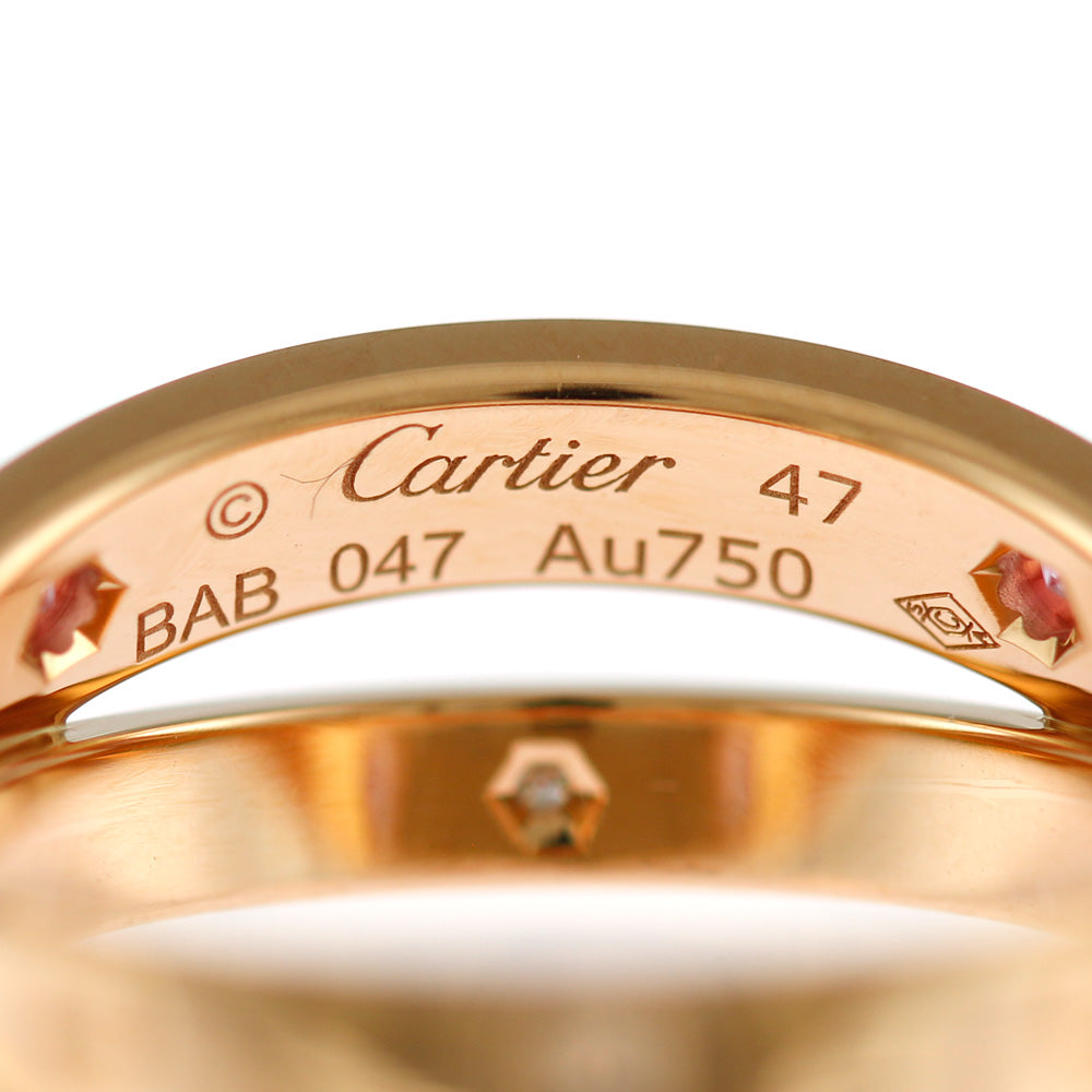 Cartier ring size 7 hotsell