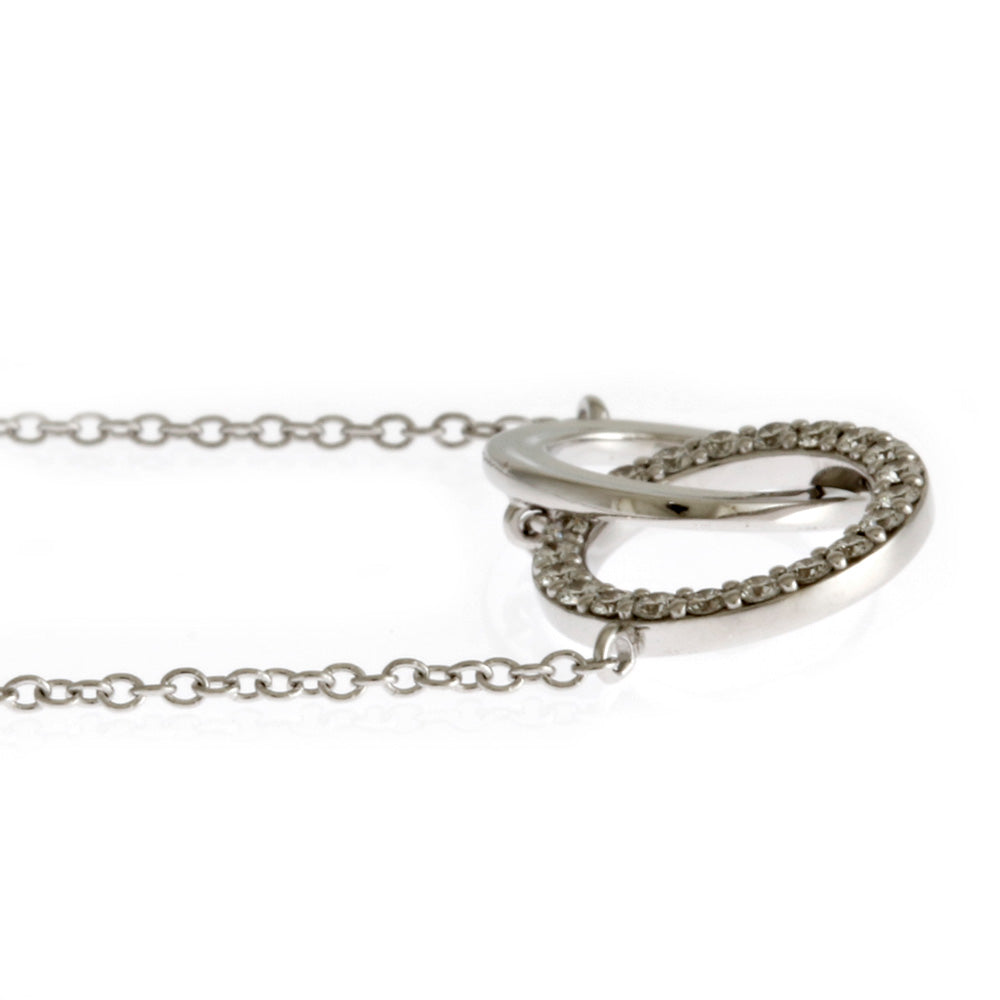 ティファニー インターロッキング ネックレス ティファニー 18金