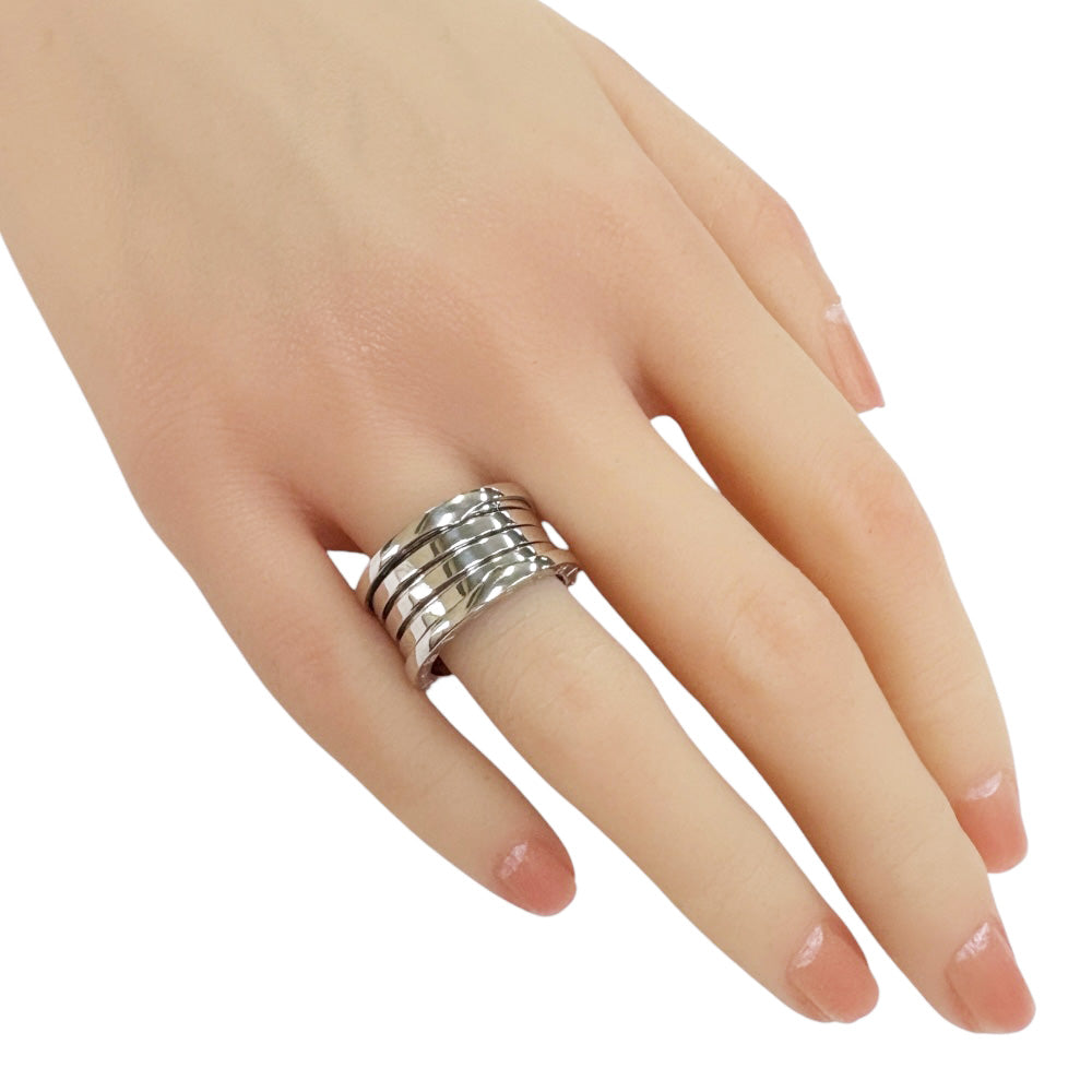 BVLGARI ブルガリ B-zero.1 5バンド リング 指輪 14号 18金 K18  