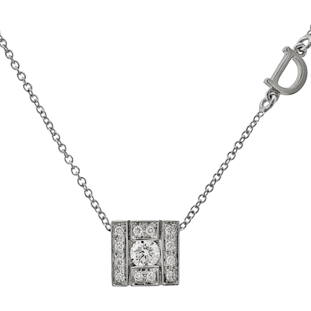 Damiani ダミアーニ ベルエポック スクエア ネックレス 18金 K18