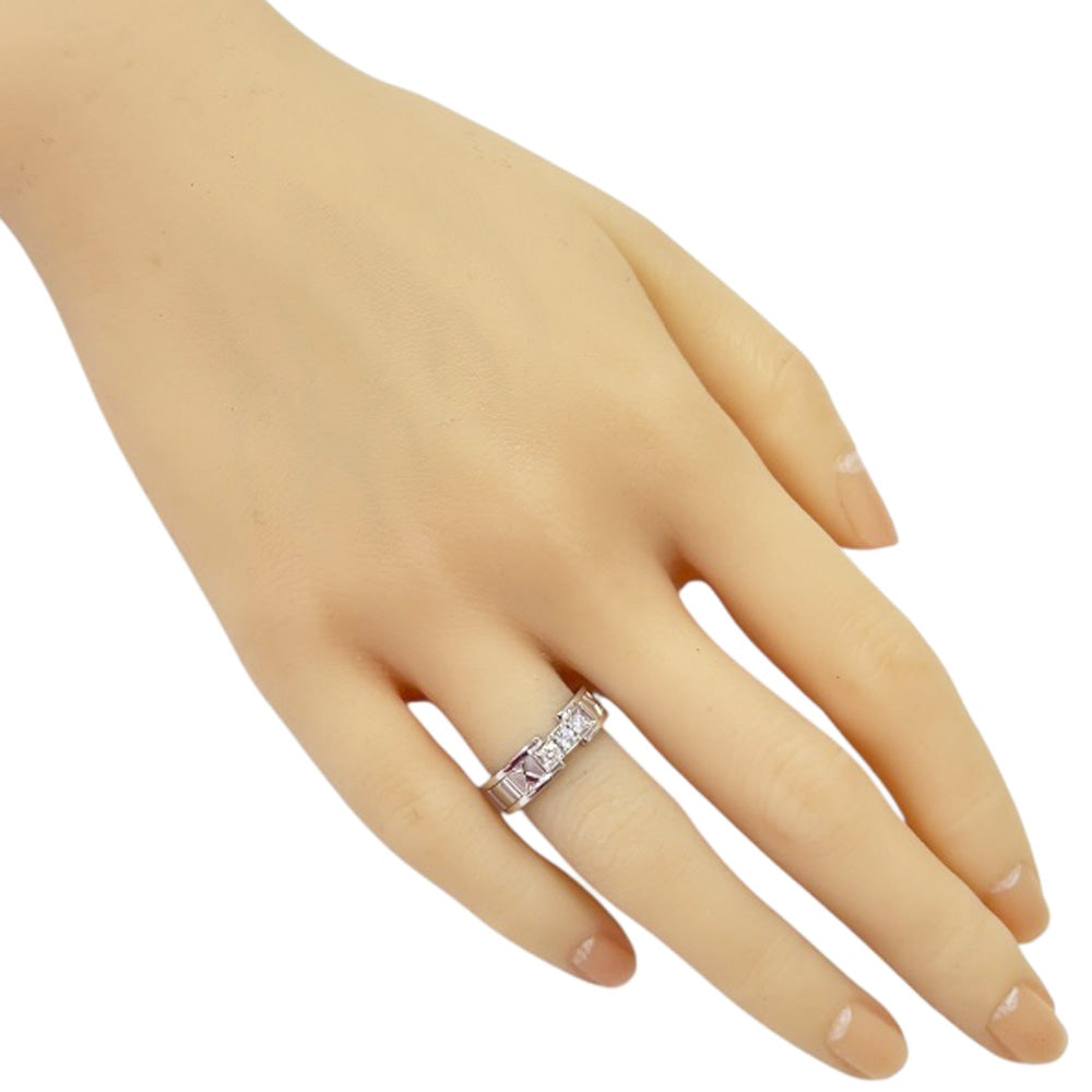 TIFFANY&Co. ティファニー アトラス リング 指輪 9号 18金 K18ホワイト