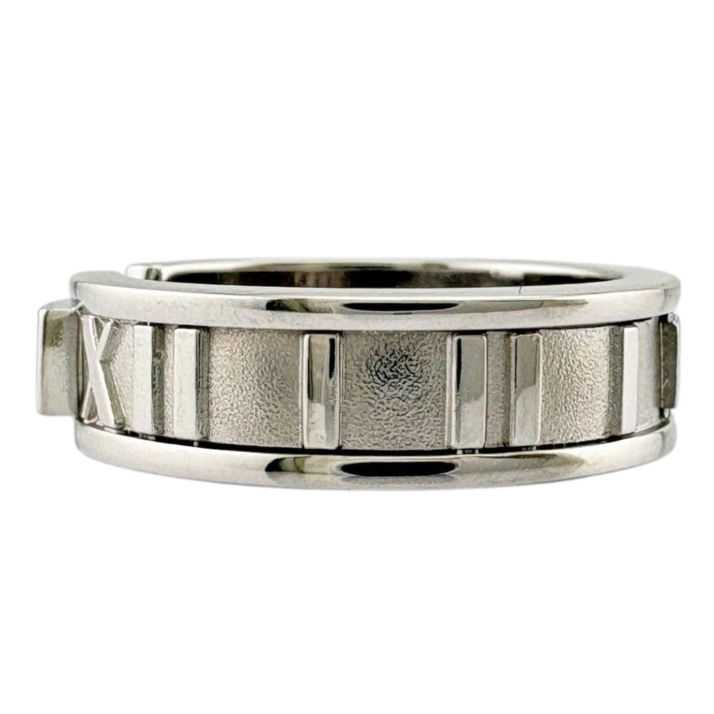 TIFFANY&Co. ティファニー アトラス リング 指輪 9号 18金 K18ホワイト