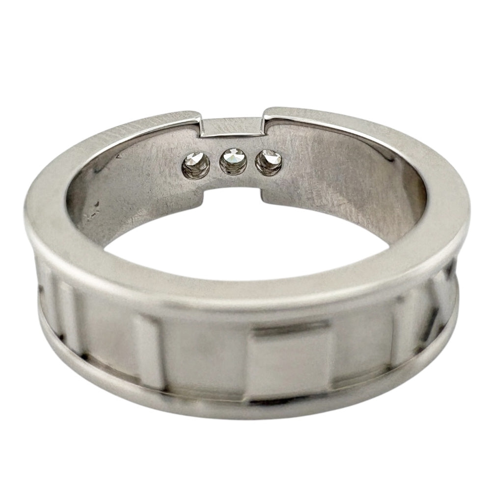 TIFFANY&Co. ティファニー アトラス リング 指輪 9号 18金 K18ホワイト