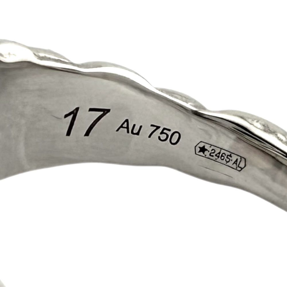 GUCCI グッチ ライオンヘッド リング 指輪 16.5号 18金 K18ホワイト