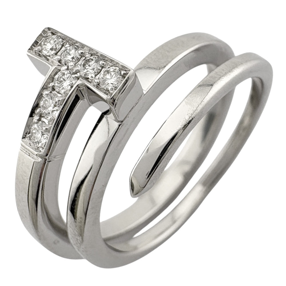 Tiffany T Square Ring TIFFANY Tiffany T Square Lapring Ring 14 K18