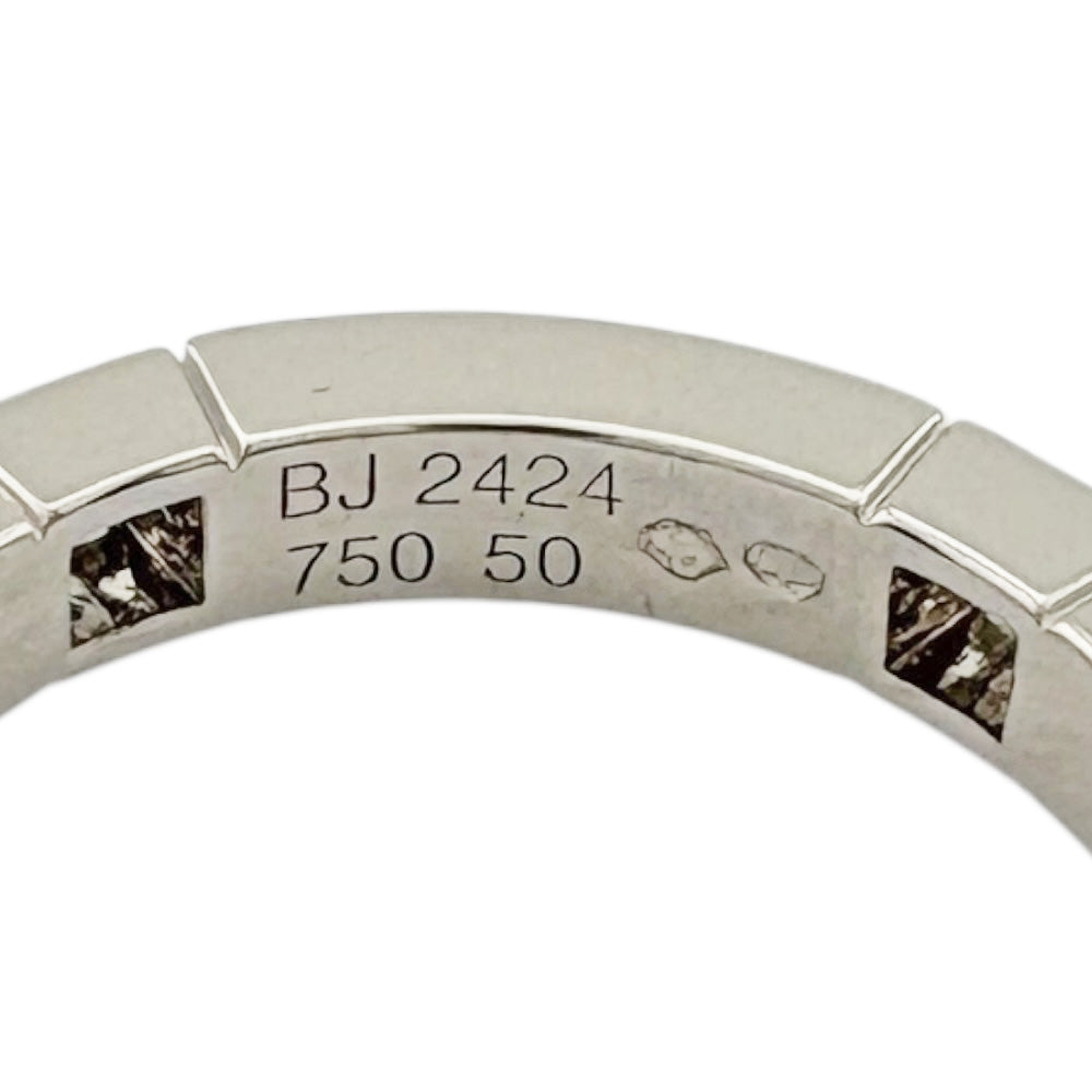 カルティエ リング ホワイトゴールドダイヤモンド 10号 美品