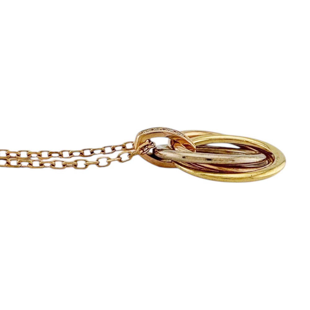CARTIER カルティエ トリニティ ネックレス 18金 K18ピンクゴールド