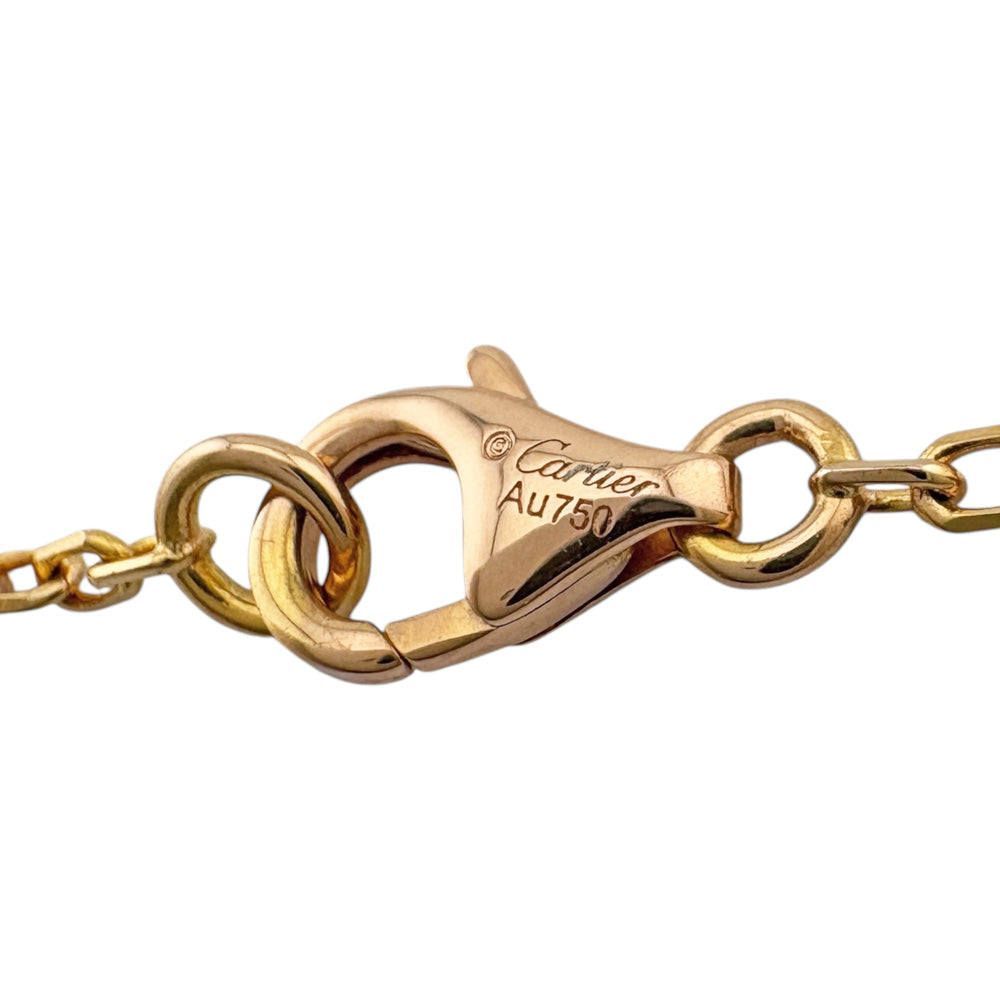 CARTIER カルティエ トリニティ ネックレス 18金 K18ピンク