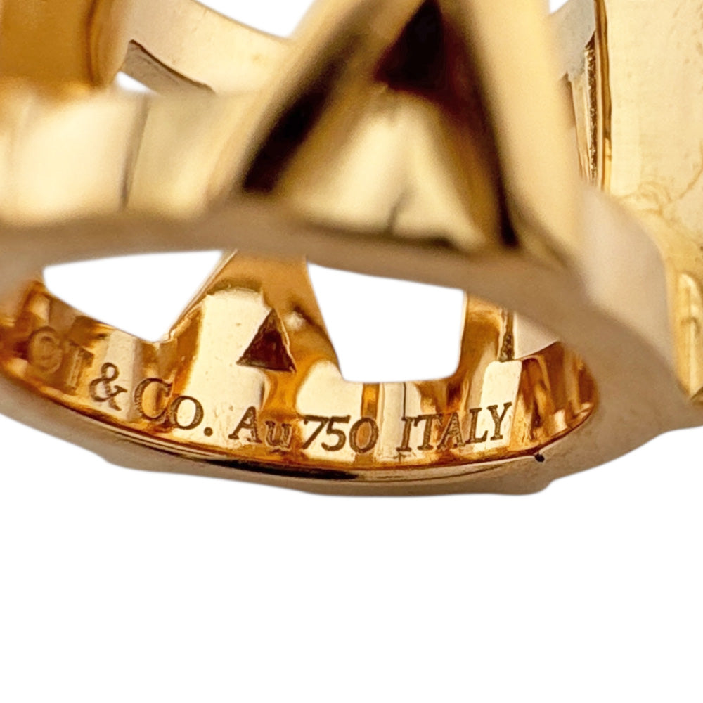 TIFFANY&Co. ティファニー アトラスオープン ネックレス 18金 K18  