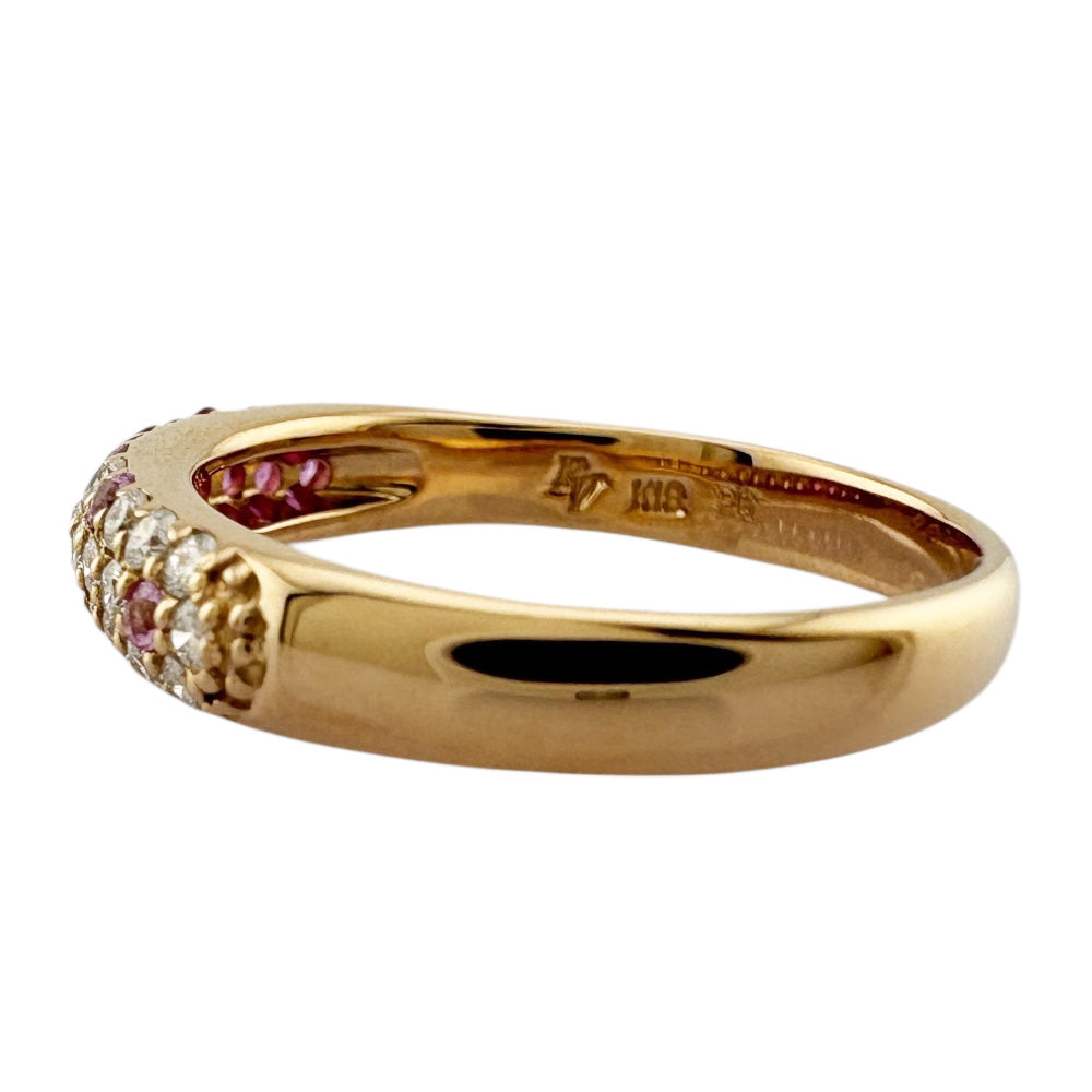 定価50万円 ポンテヴェキオ エテルノ リング 指輪 ダイヤ ネックレス K18 Ponte Vecchio ポンテヴェキオ エテルノ・ファミリー リング 指輪 13号