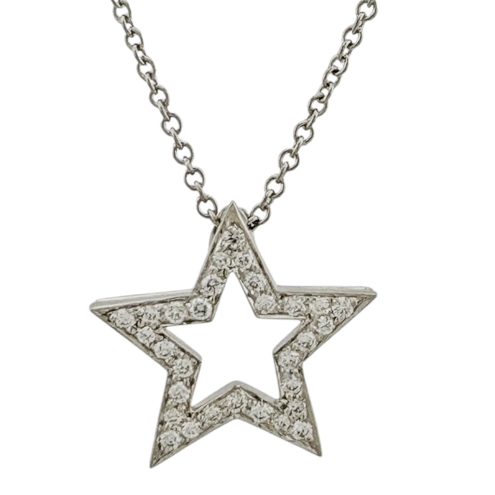 TIFFANY&Co. Tiffany Necklace Pt950 Platinum Diamond Women's Used