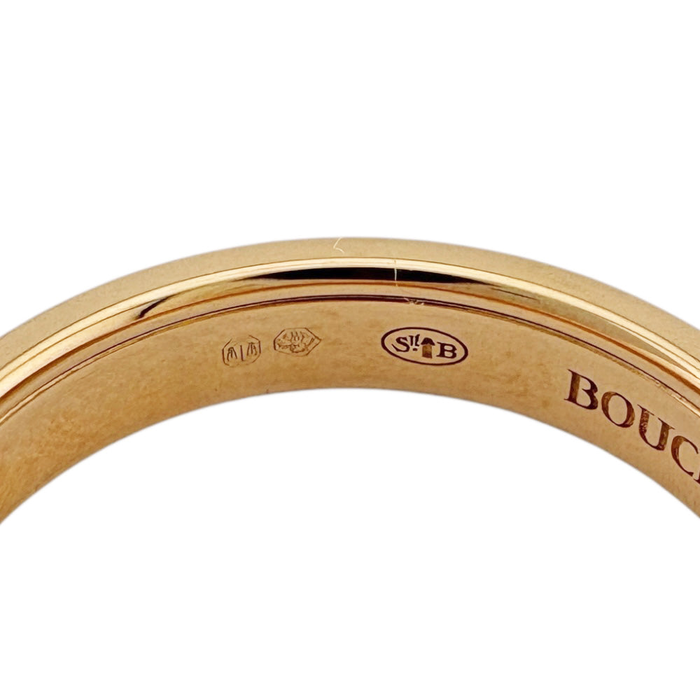 ブシュロン キャトル ホワイト ハーフ リング 11号 10号 18金 K18 Boucheron ブシュロン キャトル ホワイト ハーフ リング 指輪 11号 18