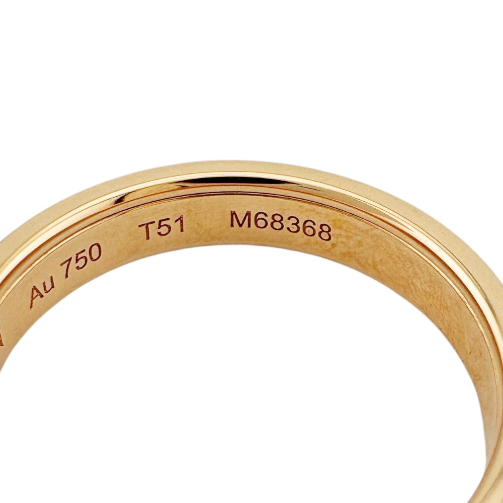 ブシュロン キャトル ホワイト ハーフ リング 11号 10号 18金 K18 Boucheron ブシュロン キャトル ホワイト ハーフ リング 指輪 11号 18