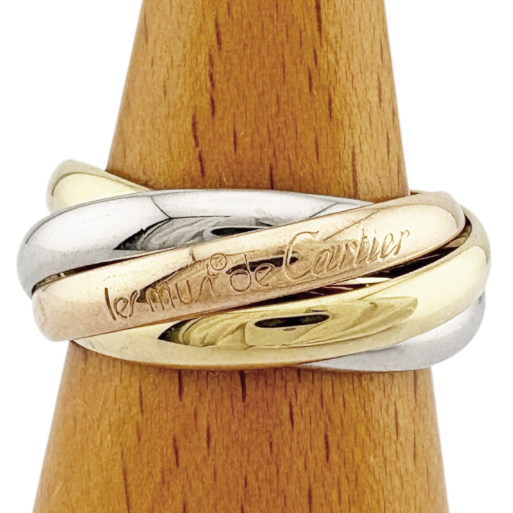 CARTIER カルティエ トリニティ 5連 リング 指輪 10号 18金 K18