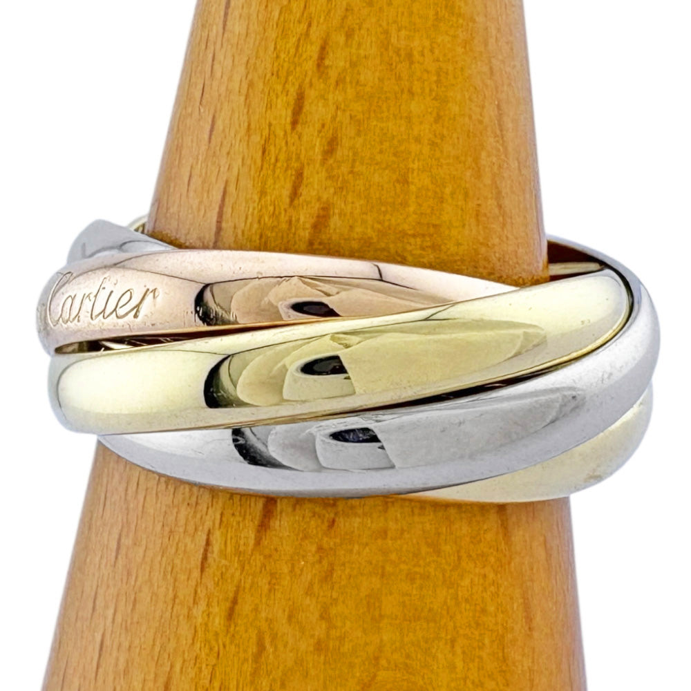 CARTIER カルティエ トリニティ 5連 リング 指輪 10号 18金 K18