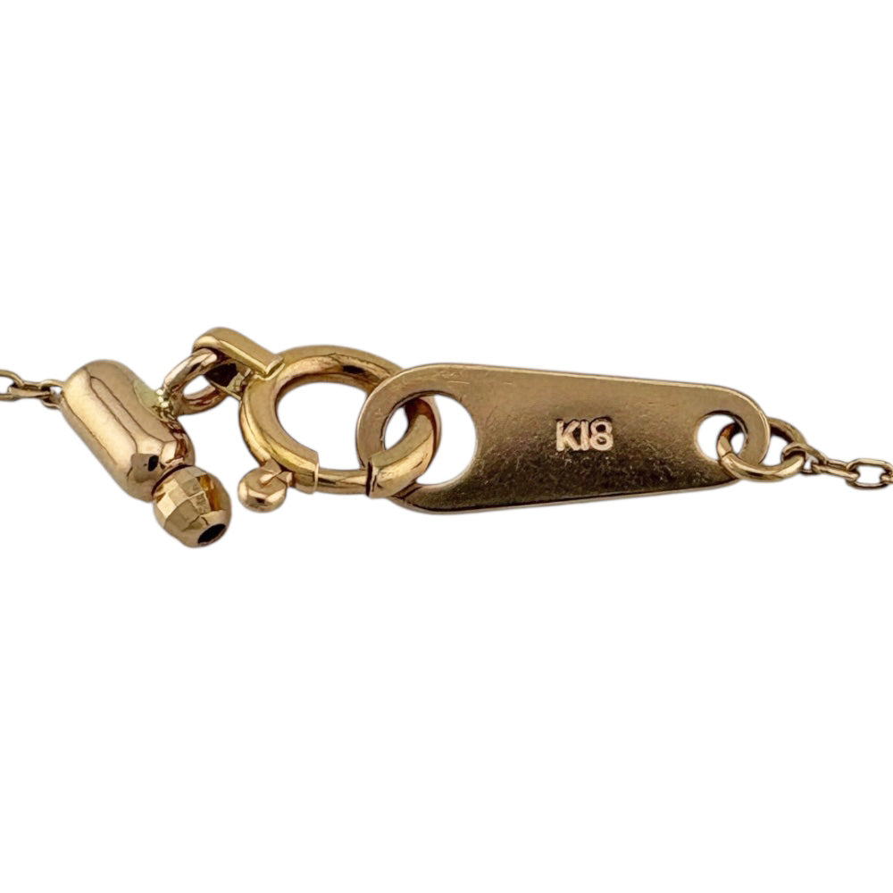 KASHIKEY カシケイ アンフォゲッタブル3ドッツ ネックレス 18金 KASHIKEY カシケイ アンフォゲッタブル3ドッツ ネックレス 18金