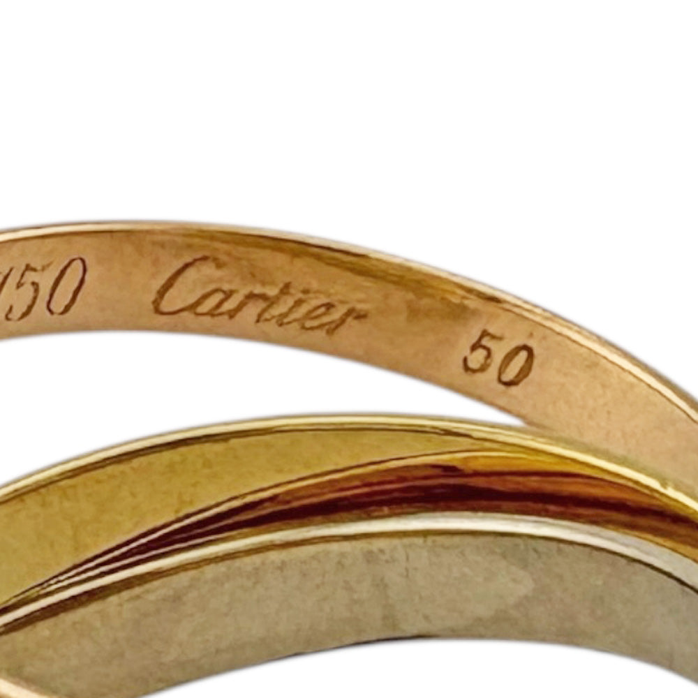 CARTIER カルティエ トリニティ リング 指輪 10号 18金 K18イエロー