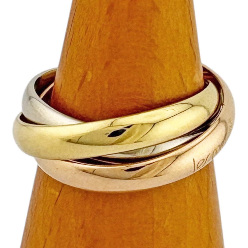 CARTIER カルティエ トリニティ リング 指輪 13.5号 18金 K18イエロー