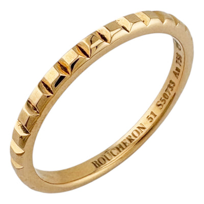 9月末まで割引　Boucheron ゴールド ブラウン リング　10号 org.jpg