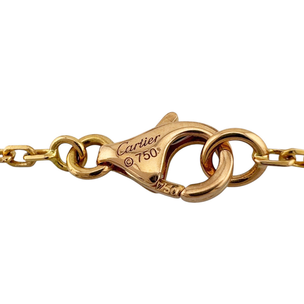 Cartier カルティエ ネックレス 750 k18 WG 42cm 18金 Cartier