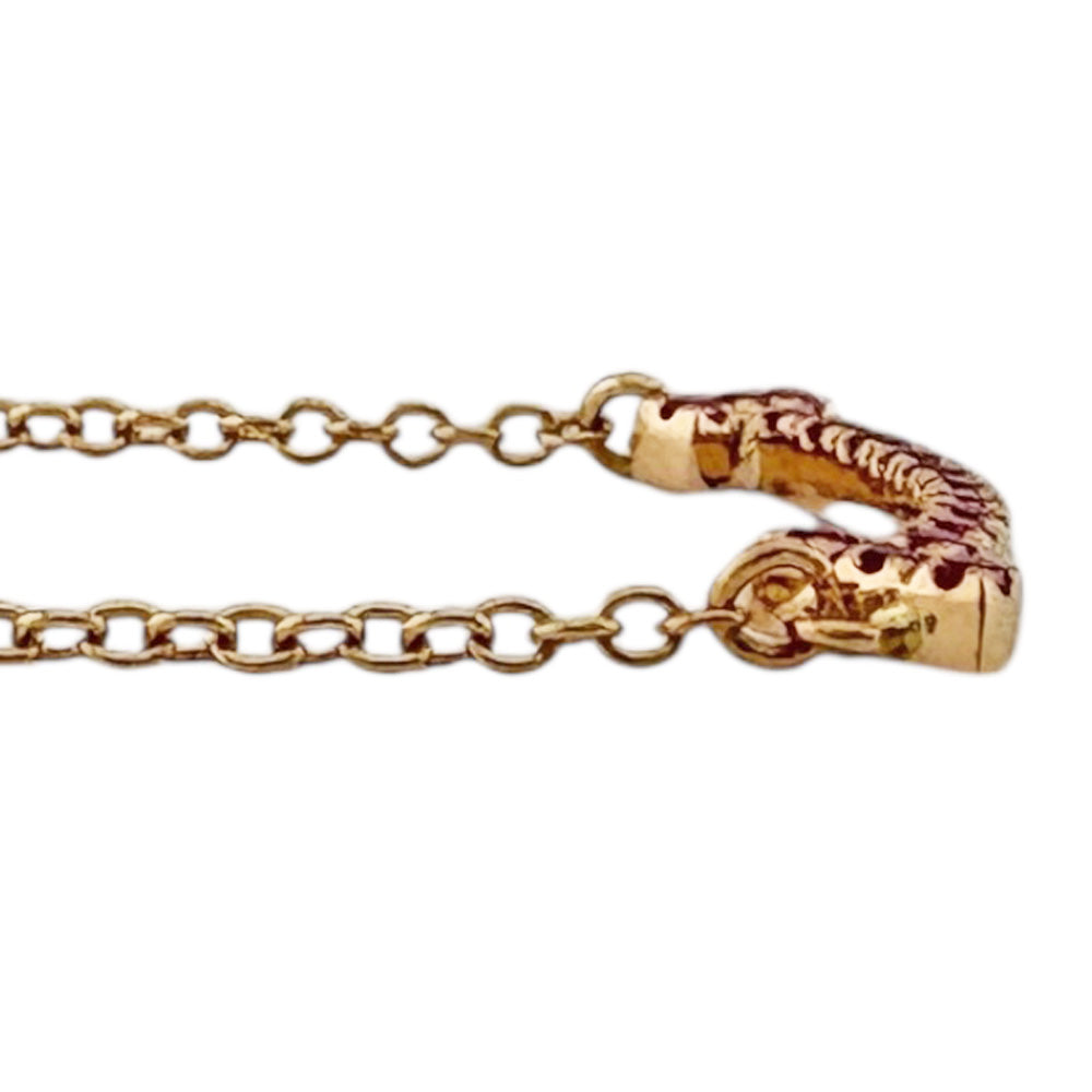 TIFFANY&Co. ティファニー Tスマイル ネックレス 18金 K18ピンク